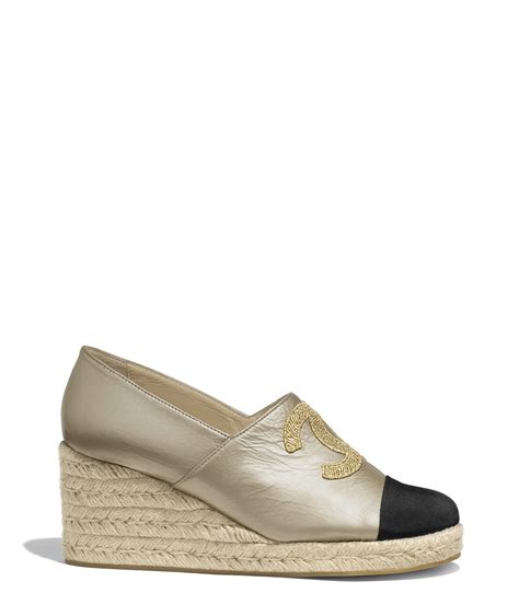 chanel shoes outlet uk|authentic Chanel espadrilles for sale.